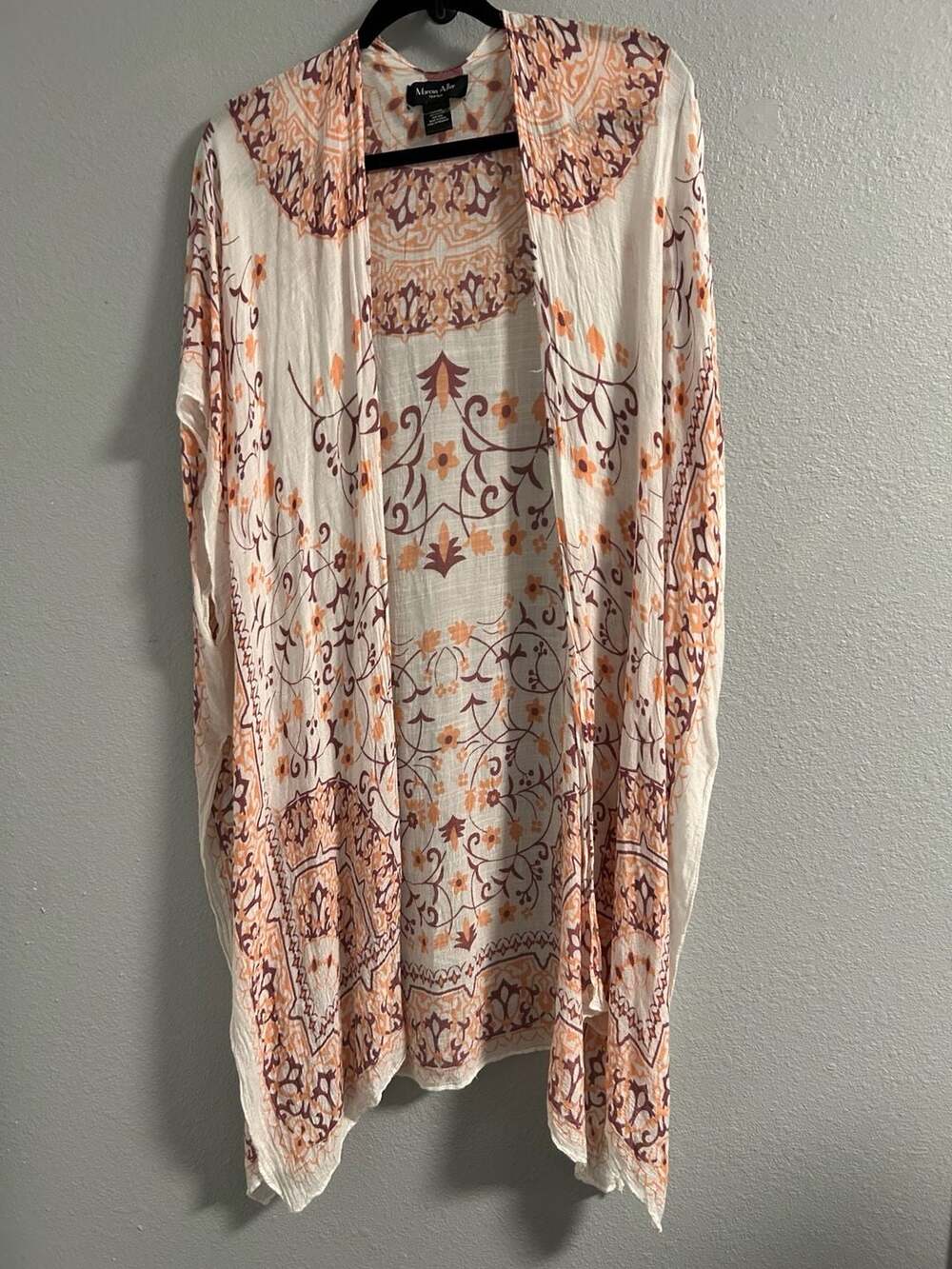 Marcus Adler Kimono Size One Size Boho Floral Print Viscose